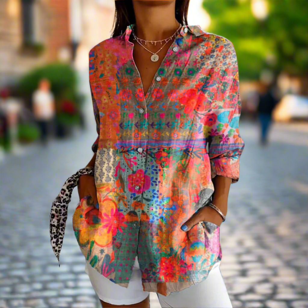 Gracelyn™ - Premium Floral Blouse