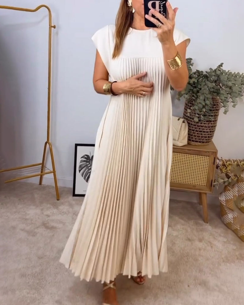 Ida™ – Pleated Maxi Dress