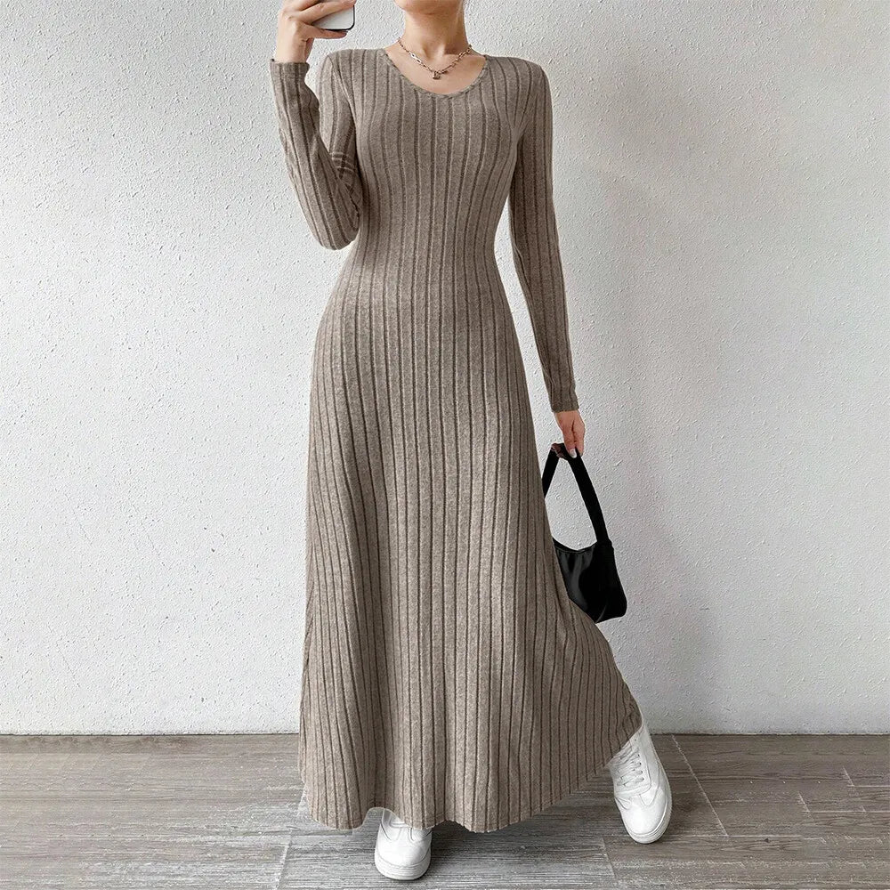 Lucy Rose - Elegant Midi Dress for Women