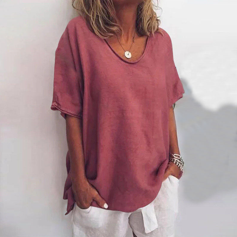 LANA | COMFORTABLE LOOSE BLOUSE WITH TUMMY COVERAGE