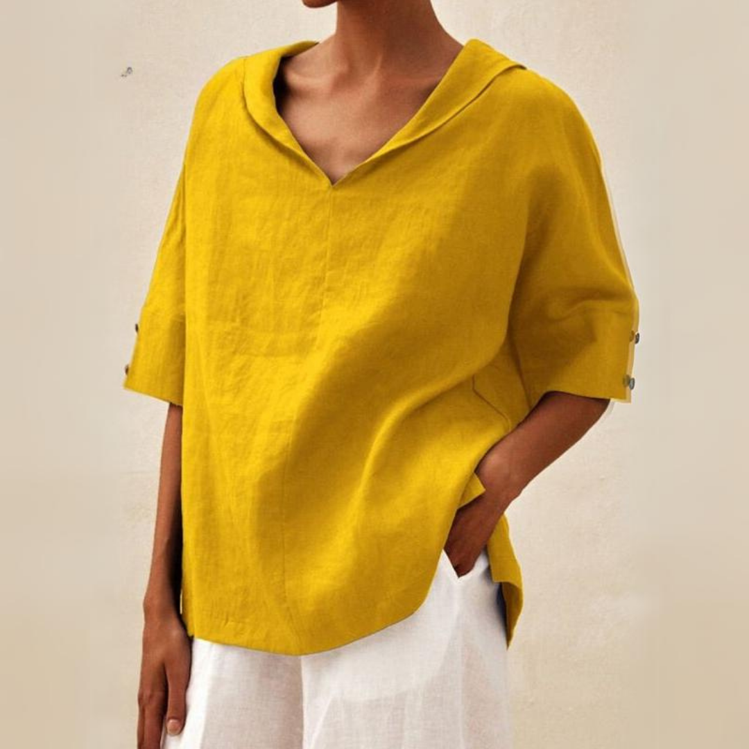 Keria™ - Casual Loose-Fit Blouse