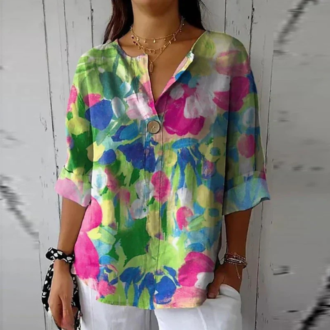 GILLIE – VINTAGE-INSPIRED BLOUSE