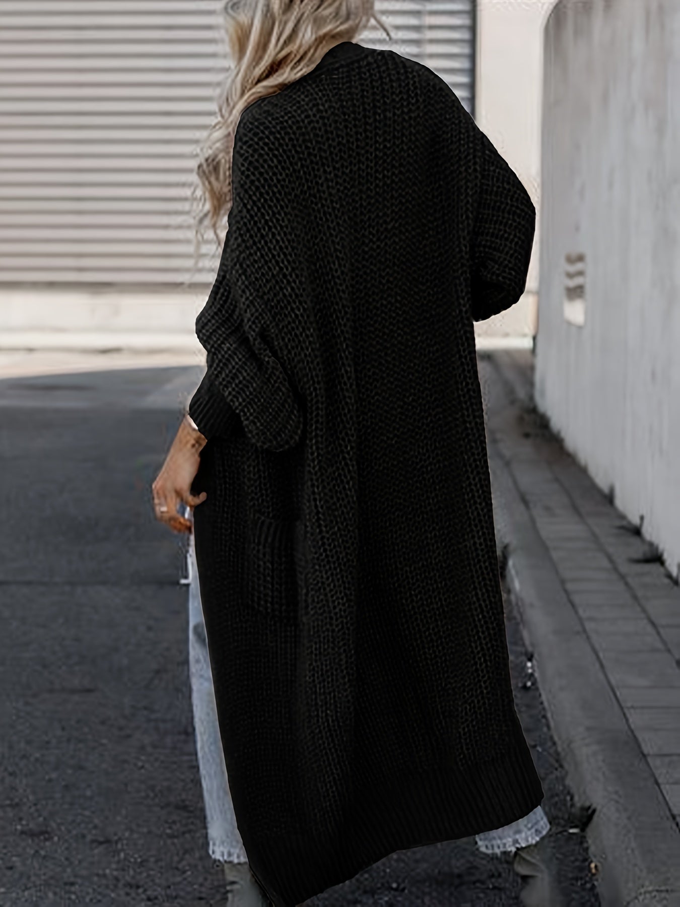 Layla™ -  Elegant Deep V-Neck Long Sleeve Cardigan